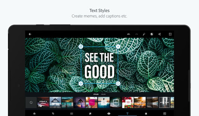 Adobe Photoshop Express Realiz Colaje Editor Foto Android Download