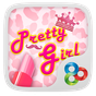 Ikon apk Pretty Girl GO Launcher Theme