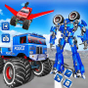 Police Monster Robot Truck Transformation APK
