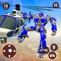 Police Helicopter Robot Transformation APK icon