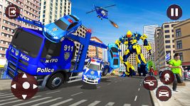 Police Helicopter Robot Transformation afbeelding 1