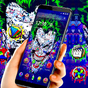 Green Creepy Graffiti Joker Theme APK Icon