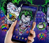 Green Creepy Graffiti Joker Theme Bild 