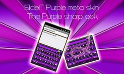 SlideIT Purple Metal Skin ảnh số 1