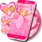 핑크 러브 키보드 무료의 apk 아이콘