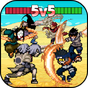 Apk League of Ninja: Moba Battle