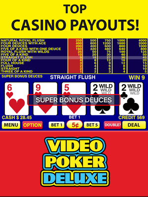 Bonus poker deluxe odds