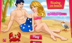 Gambar Princess Kissing on Beach 