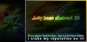 Captura de tela do apk Jelly Bean 3D Theme for GO SMS 8