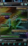 Captura de tela do apk Jelly Bean 3D Theme for GO SMS 6