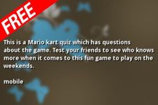 Captura de tela do apk Mario Kart Quiz 