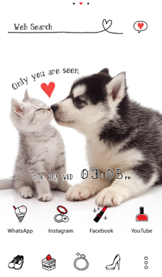 Androidの かわいい壁紙アイコン 子犬と子猫 無料 アプリ かわいい壁紙アイコン 子犬と子猫 無料 を無料ダウンロード