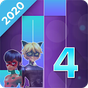Biểu tượng apk Piano Tiles "Ladybug - Noir" Game 2020
