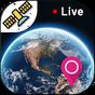 Live Earth Map HD-GPS Satellite &amp; Live Street View icon
