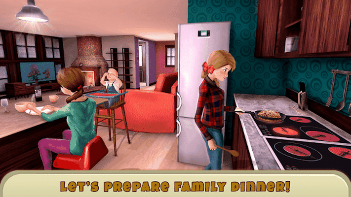 Virtual Family Babysitter Helping Mom Simulator 3d Apk Free Download For Android - babysitting horror story roblox