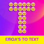 Repetidor de texto para mensajes y emojis a texto
