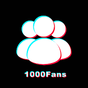1000Fans: TikTok'da takipçi kazan ve beğenmelerini APK