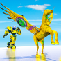 Flying Horse Robot Transform: Horse Shooting Games APK