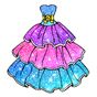 Εικονίδιο του Dress glitter color by number-Paint by Number