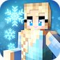 Ícone do apk Ice Princess Craft: Uma Aventura Congelante 2018