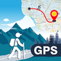 Εικονίδιο του Πεζοπορία GPS Πλοήγηση Χάρτης Τοποθετών & Διαδρομή apk