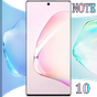 Note 10 & Galaxy Note 10 Plus 바탕 화면 아이콘