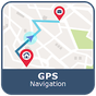Ikon Peta & Navigasi - Arah Mengemudi GPS