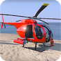 Super Hero Flying Helicopter Stunt Racing Games apk icon