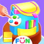 School Backpack Cake Maker-Lunch Hour Girly Game APK icon
