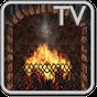 Realistic Fireplace TV - 3D Live App icon