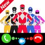 Power's Rangers Fake Call  Video & fight Chat APK