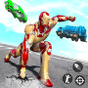 Ikona apk Iron Superhero War: Iron Robot Rescue Mission 2020