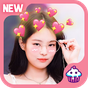 Biểu tượng apk Crown Heart Emoji Camera - Heart Camera Effect