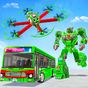 버스 로봇 자동차 게임 – 드론 로봇 변형 게임