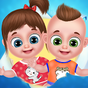 Babysitter Daycare Games Twin Baby Nursery Care 아이콘