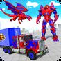 Flying Dragon Robot Army Truck Transforming Games