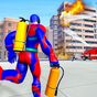 Firefighter Superhero Robot Rescue Mission