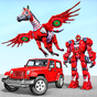 Pferd Roboter Jeep Spiele - Roboter Auto Spiel APK Icon