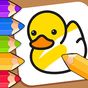 Baby Coloring games for kids with Glow Doodle