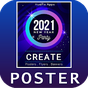 Icona Poster Maker 2021 Flyer, Banner Ad graphic design