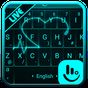 Live 3D Neon Heart Keyboard Theme apk icon