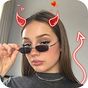 Иконка Neon Horns Devil Photo Editor - Neon Devil Crown