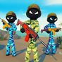 Ícone do apk Militares Stickman Combate Tiroteio