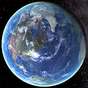 Ícone do Planeta Terra 3D papel de parede
