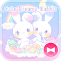 귀여운 테마 Cute Dreamy Rabbit +HOME 아이콘