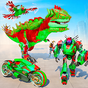マルチ ロボット 自転車 変換： 恐竜 ロボット ゲーム