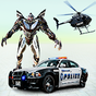 Grand Police Car Robot Transform Game Simgesi