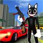 Ícone do apk Scary Cartoon Cat Horror Game : Gangster Cat Mod