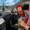 Super heroi Táxi simulador: carro corrida acrobaci 