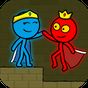 Ikon apk Red and Blue Stickman : Animation Parkour